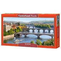 castorland Vltava Bridges in Prague,Puzzle 4000 Tei