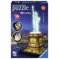 ravensburger 3D-puzzel: Statue of Liberty Night Edition