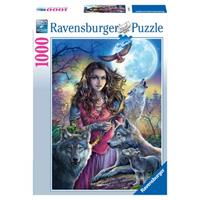 Ravensburger puzzel 1000 stukjes Beschermvrouw van de wolven