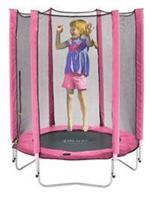 Plum Junior trampoline met veiligheidsnet roze