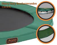 Avyna Trampoline Beschermrand Heavy Duty - Universeel - ø 430 cm (14ft) - Groen