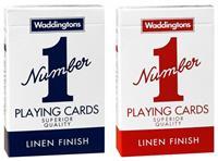 winningmoves Winning Moves Classic Blue Waddingtons Number 1 Playing Cards