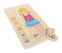 small foot Puzzle Anatomie