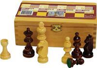 Abbey Game houten schaakstukken 8,3 cm