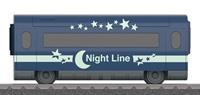 Märklin my world 44115 Schlafwagen "Night Line" (abnehmbares Dach)