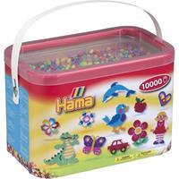 Hama Beads - Midi - 10.000 Beads in Bucket - Pastel Mix