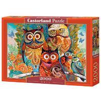 castorland Owls - Puzzle - 2000 Teile