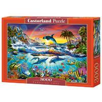 Castorland Castorland Paradise Cove 3000 stukjes. Aantal puzzles: 3000 stuk(s). Genre: Fee, Aanbevolen leeftijd (min): 9 jaar. Breedte: 920 mm