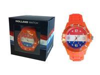 Hollandwatch Horloge Oranje Medium