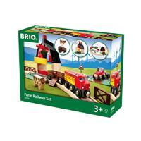 BRIO World - Boerderij spoorwegset