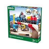 BRIO basisset Spoorwegen - Spoor- en wegtransport stenen