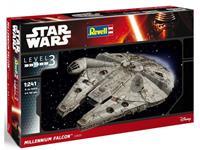 Star Wars Episode VII Model Kit 1/241 Millennium Falcon 10 cm