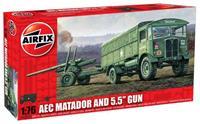 Airfix 1/76 Metador & 5.5" Gun