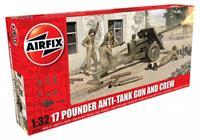 Airfix 1/32 17 Pounder Anti-Tank Gun And Crew