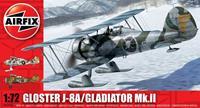 Airfix 1/72 Gloster J-8a/Gladiator Mk.ll