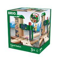 BRIO Spielzeugeisenbahn-Gebäude "BRIO WORLD Signal Station"