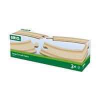 brio World - Lange gebogen rails