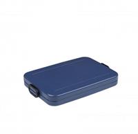 Rosti Mepal Lunchbox Take a Break Flat Blauw
