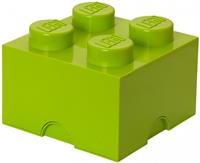 LEGO - Opbergbox Brick 4, Zandgroen - LEGO