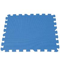 Intex - Bodenfliesen - 8 Stück - 50x50 cm - Blau - Blau