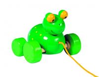 Goki Wooden Draft Animal Frog