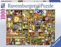 Ravensburger Puzzle Kurioses Küchenregal, 1000 Teile