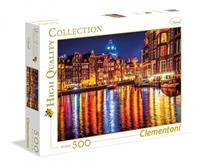 Clementoni Amsterdam bei Nacht 500 Teile Puzzle Clementoni-35037