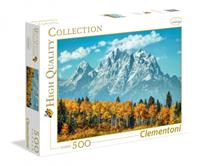 Clementoni 500 pcs. High Quality Collection GRAND TETON IN FA Boden
