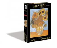 Clementoni legpuzzel Museum Collection - Zonnebloemen 1000 stukjes