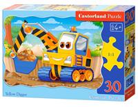 castorland Yellow Digger - Puzzle - 30 Teile