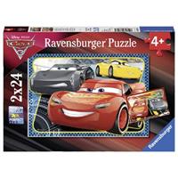 Ravensburger puzzle 2x24 stukjes Avonturen met Lightning McQueen