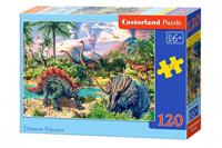 castorland Dinosaur Volcanos - Puzzle - 120 Teile