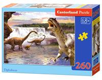 castorland Diplodocus,Puzzle 260 Teile