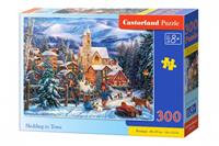 castorland Sledding in Town - Puzzle - 300 Teile