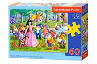 castorland Snow White and the Seven Dwarfs,Puzzle60 Teile