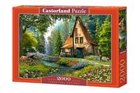 Castorland Toadstool Cottage Puzzel (2000 stukjes)
