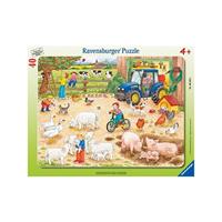 Ravensburger Verlag Ravensburger 06332 - Auf dem großen Bauernhof, 40 Teile Puzzle