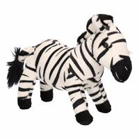 Bellatio Pluche zebra knuffel 18 cm