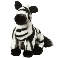 Bellatio Zebra knuffeltje 18 cm