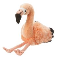 Bellatio Pluche flamingo knuffel 18 cm