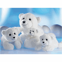 Bellatio Pluche ijsbeer Knut knuffel 26 cm