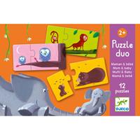 Puzzle duo mama & baby puzzel