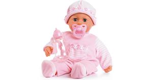 BAYER Babypuppe First words baby, rosa, 38 cm