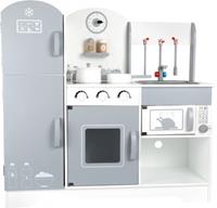 Small Foot design® Keuken met koelkast - Grijs