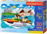 castorland Motor Yacht Trip in Sydney,Puzzle 20Teil maxi