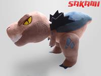 Sakami Merchandise Monster Hunter World Pluche - Anjanath