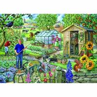 The House of Puzzles At The Allotment Puzzel 500 Stukjes XL