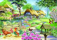 The House of Puzzles Country Living Puzzel 500 Stukjes