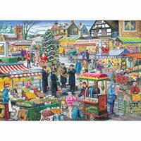 The House of Puzzles No.5 - Festive Market Puzzel 1000 Stukjes