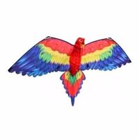 Papegaaien vlieger gekleurd